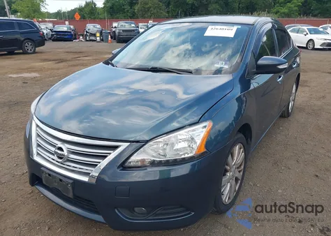 2015 Nissan Sentra Sl z USA, uszkodzony, nr VIN 3N1AB7AP2FY292965
